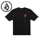 VOLCOM ボルコム Wavvyyy Surf Short Sleeve Tee Tシャツ BLACK(4)