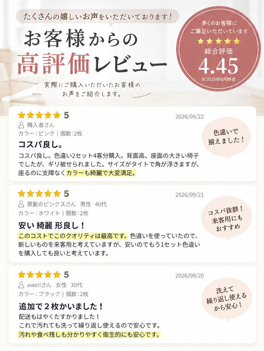 楽天1位 ダイニングチェアカバー イスカバー ストレッチ チェアーカバー 背もたれ 椅子カバー フィット 座椅子カバー 背もたれ ストレッチ イスカバー 北欧 厚手 無地 洗濯可 椅子カバー 高級感 北欧風 フルカバー 洗える 伸縮性 フィットカバー newwave2023-10000028 newwavestore サンプル画像3