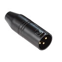 XLR 3.5mm 変換 プラグ マイクコネクター wuernine ステレオミニジャックメス-キャノン3ピンプラグオス 変換アダプター カメラ レコーダー ミ...