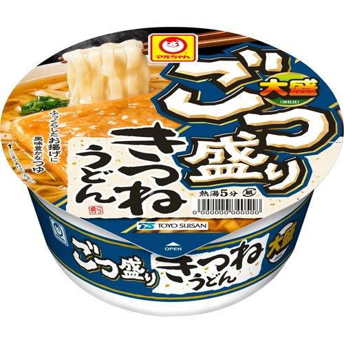 マルちゃん ごつ盛り きつねうどん 108g×12個