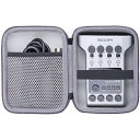 co2CREA 収納ケース 互換品 ZOOM ズーム ライブ配信用レコーダー PodTrak P4