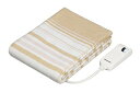 パナソニック 電気しき毛布 シングル 140×80cm 丸洗い可 室温センサー付 ベージュ DB-U12T-C 送料無料