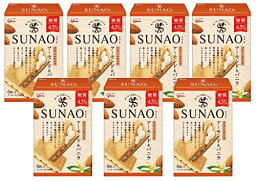 江崎グリコ SUNAO スナオ クリームサンド (1枚あたり糖質4.5g)&times;7箱 　送料無料