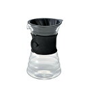 HARIO(ハリオ) V60ドリップデカンタ ブラック 1?4杯用 日本製 VDD-02B 送料無料