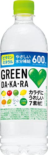 サントリー GREEN DA・KA・RA(グリーンダカラ) 600ml&times;24本 　送料無料