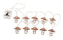 キャプテンスタッグ(CAPTAIN STAG) LED ライト LEDデコレーションライト 10灯 全長3.3m 【連続点灯:約30時 送料無料