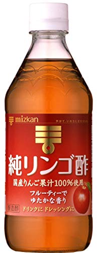 お酢ドリンク ミツカン 純リンゴ酢 500ml　【送料無料 ドレッシング マリネ フルーツビネガー 国産 りんご果汁 飲むお酢】