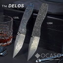 【ギフト対応可】【OCASO公式】オカソ デロス 最高級ダマスカスフォールディングナイフ ジェントルマンナイフ DELOS選べる無料ラッピング 折りたたみ 極上...