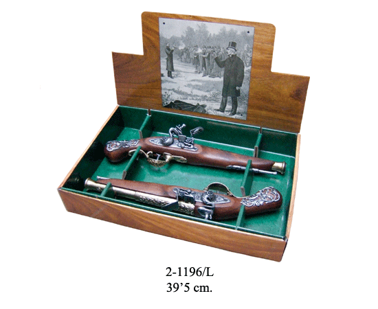 【ギフト対応可】デニックス 【Denix】 決闘用ピストルセット レプリカ 西洋 インテリア小物 雑貨 アンティーク オブジェ 置物 コレクション ディスプレイ...