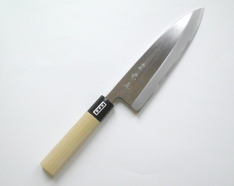 【ギフト対応可】【公式】【本匠兼正】 水牛柄 カスミ研 出刃 195mm 選べる無料ラッピング 包丁 和包丁..