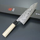 【SALE】 【関兼常】 最高級ダマスカス包丁 朴の木モデル 出刃 210mm KC-511