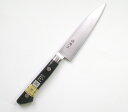 【ギフト対応可】【公式】【源兼正】 黒柄ツバ付 ペティ 120mm 選べる無料ラッピング