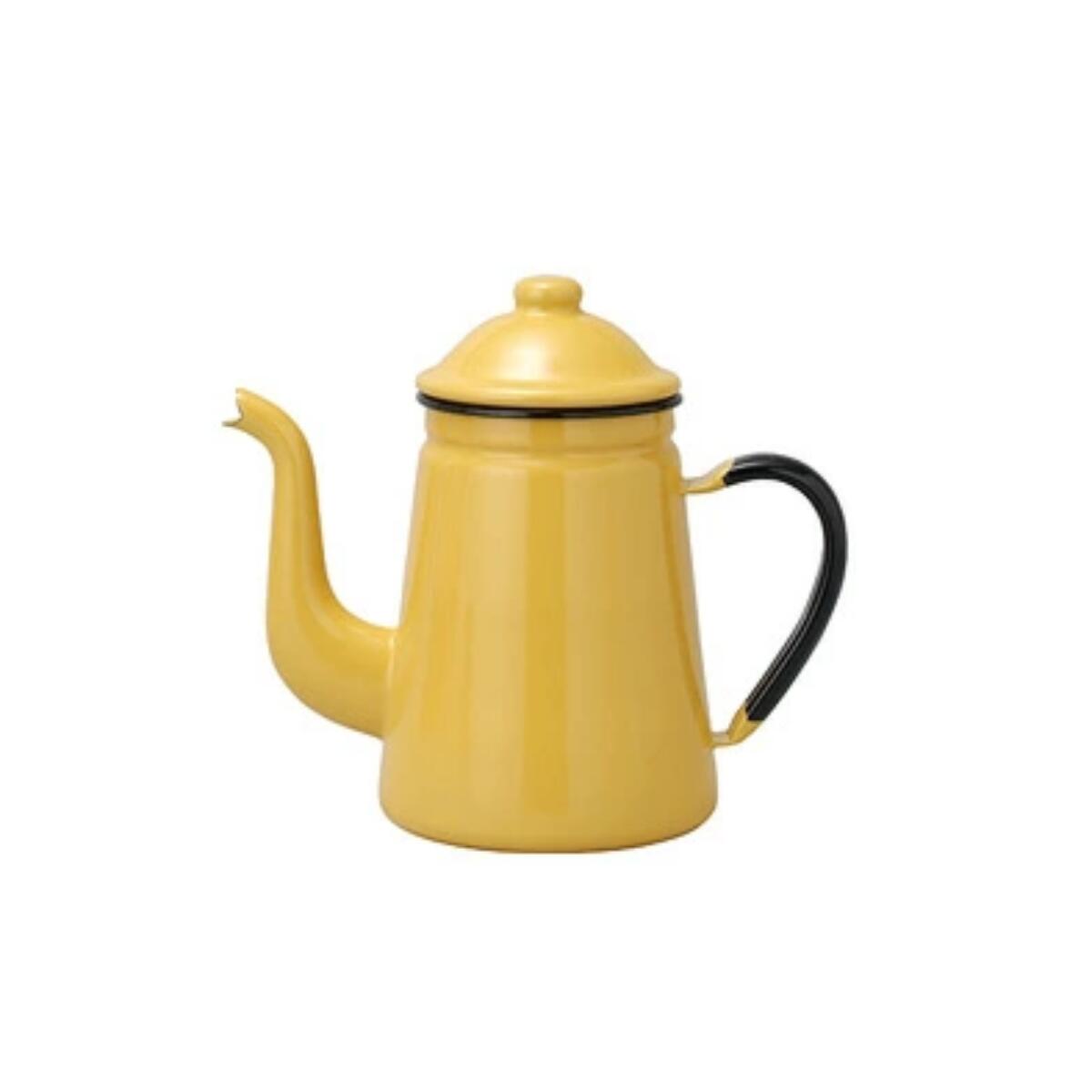 【野田琺瑯】 のだほうろう ホーロー コーヒーポット キャメル 11cm