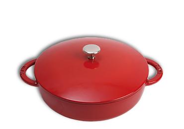 ニダベイユ シリーズ ストウブ 【staub】 ニダベイユ ソテーパン 24cm チェリー