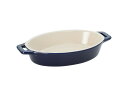 ストウブ セラミック ストウブ 【staub】 セラミック オーバルディッシュ ブルー 23cm 40508-604