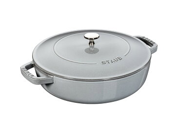 ストウブ 【staub】 ブレイザー ソテーパン 24cm グレー 40511-471