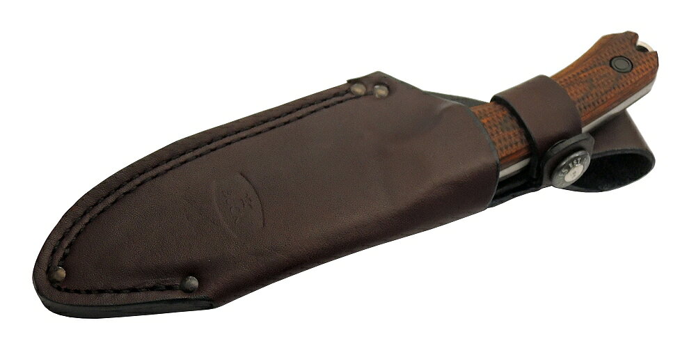 ニューワールドネット名品倶楽部の【ギフト対応可】【バックナイフ】 BUCK KNIVES アルファ ハンター ウォルナット 664WAS サバイバル アウトドアナイフ 選べる無料ラッピング アウトドアナイフ サバイバルナイフ キャンプ 釣り フィッシング 登山 切れ味抜群 よく切れる 直刃｜アングル3