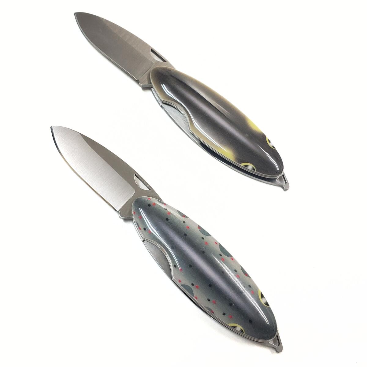 【ギフト対応可】Gサカイ 【G・SAKAI】 清流長良川 鮎のアイ あまごのサツキ ナイフ 選べる無料ラッピング ミニナイフ フォールディングナイフ 折りたたみ...