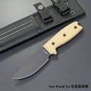 オンタリオ (ONTARIO) ONT-8665 RAT-3 人気のRATシリーズ。刃長98mmのややコンパクトで日常使い(EDC)にも 便利。ハンティング、キャンプ、ブッシュクラフトなど アウトドアの様々なシーンで活躍するユーティリティナイフ。 Ontario Knife Company (OKC1889) The Knife You Need When You Need a KnifeR 1889年創業のアメリカを代表する老舗ナイフメーカー。 米軍へナイフを供給する信頼の高品質ブランド。 サバイバル系、ハンティング系、キャンピング系、デイリーユース系など 幅広いナイフを生産している。 汎用性が高いドロップポイントのユーティリティーナイフ。 アウトドアの本場アメリカで多くのユーザーに愛用されています。 厚さ約3.2mmのフルフラットテイパードに研ぎ上げられたハイカーボンスチールの ブレード。鋼材は1075ハイカーボンスチールを使用。仕上硬度はHRC57-59と 切れ味もよい。表面をブラックでパウダーコーティングし錆を抑制している。 刃長は約98mm、刃幅が約32mm、厚さは約3.2mm。 丈夫なフルタング構造。やや小型で使い勝手のよいナイフ。 ハンドル材は落ち着いた色合いのカーキ色のキャンバス・マイカルタ。 非常に耐久性に優れている材質。しっかり握れる安心感のある形状の ハンドル。 黒色のナイロンケースはモールに装着でき、高品質で機能性が 高く、一層このナイフを引き立てます。 スペック 全長　：　約201mm 刃長　：　約98mm 刃厚　：　約3.2mm 重量　：　約140g 鋼材　：　1075ハイカーボンスチール (HRC : 57 - 59) ハンドル　：　マイカルタ シース (ケース)　：　ナイロン 原産国　：　アメリカ ※米国からの輸入の際に輸送中にパッケージが損傷している場合があります。 申し訳ございませんが予めご了解をお願いいたします。 (ナイフ本体には損傷はないことは確認しております。) 贈り物としても 古くは「お守り刀」を贈る風習もありましたが、昨今では刃物は”未来を切り開く” として縁起の良い贈り物としてプレゼントされる方も増えています。 当店では無料でギフトラッピングにも対応させて頂きます。 ギフトラッピングをご希望の場合は、備考欄へ”ギフトラッピング希望”とご記入ください。 ニューワールドネット名品倶楽部 ニューワールドネット名品倶楽部をオペレートする（株）北正は、 「刃物の街」岐阜県関市で創業から約70年以上にわたり 一貫して刃物を取り扱っております。 岐阜県関市を中心に、優れた刃物を提供する事をモットーにしており、 長年にわたる豊富な経験と実績をもとに、刃物のプロによって選定された刃物 (ナイフ、包丁をはじめハサミ、爪切り等)は信頼できるものばかり。