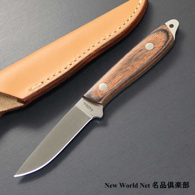 【ギフト対応可】【Hattori】 あまご マホガニー柄 ハンティングナイフ 日本関市製 選べる無料ラッピング アウトドア サバイバルナイフ キャンプ 狩猟 ケ...