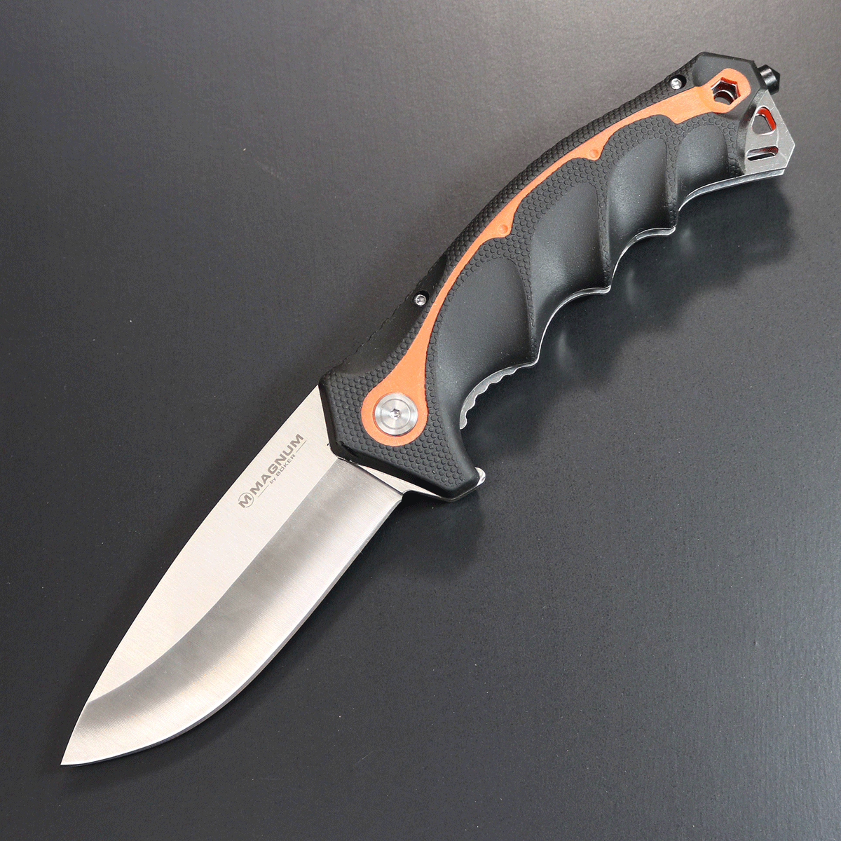 【ギフト対応可】【MAGNUM by BOKER】 マグナム チェーンソーアテンダント サテン 01RY294 選べる無料ラッピング ナイフ アウトドアナイフ ...