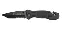 【ギフト対応可】スミス&ウェッソン 【Smith & Wesson】 ファーストレスポンス2 タントー 半波 ブラック SWFR2S 選べる無料ラッピング アウ...