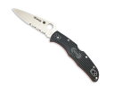 スパイダルコ / SPYDERCO エンデューラ4 レッドライン 半波刃 C10FPSBKRD 選べる無料ラッピング