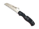 スパイダルコ / SPYDERCO レスキュー3 レッドライン 波刃 C14FSBKRD3 選べる無料ラッピング