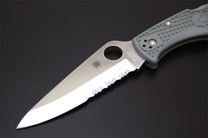 スパイダルコ 【SPYDERCO】 エンデューラ4 フォーリッジグリーン 半波刃 C10PSFG通販格安セール情報 楽天 通販