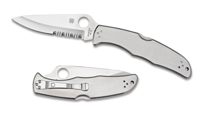 【ギフト対応可】 スパイダルコ 【SPYDERCO】 エンデューラ4 ステンレス C10 選べる無料ラッピング ナイフ アウトドアナイフ サバイバルナイフ キャ...