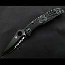 スパイダルコ 【SPYDERCO】 エンデューラ4 オールブラック チタンコーティング C10PSBBK 選べる無料ラッピング