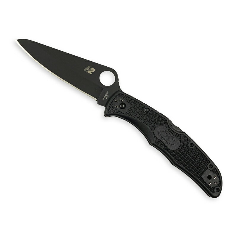 【ギフト対応可】スパイダルコ / SPYDERCO パシフィックソルト2 H-2 オールブラック C91BBK2 選べる無料ラッピング ナイフ アウトドアナイフ...
