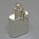 ミニ ステンレス フラスコ キーホルダー付 ヒップ 1オンス アウトドア レトロ 雑貨 容器 ボトル お酒 酒容器 携帯 ハイキング 登山 外出 携帯 持ち運び...