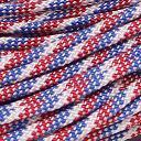 R&W ROPEパラコード パラシュートコード フレンチカラー 50ft (約15m) 直径4mmハイスペックロープハンティング アウトドア ガイドロープ ひも...