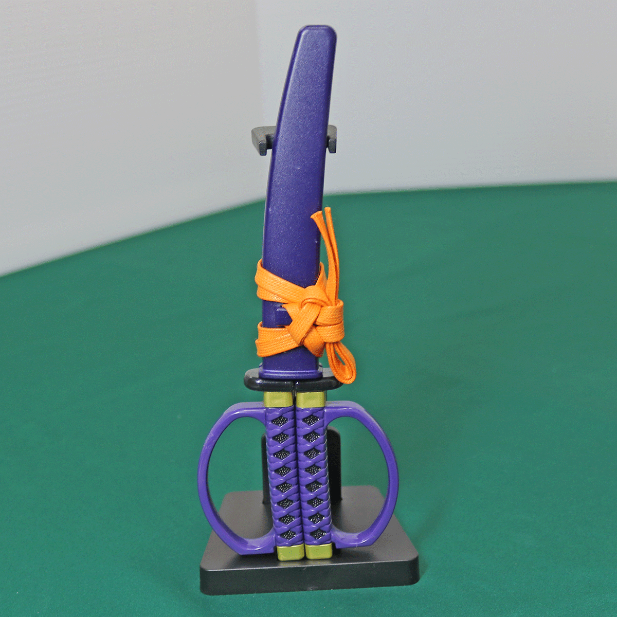 【SALE】【ギフト対応可】関伝の美 日本刀鋏 鞘 掛け台付き 紫 ニッケン 関の刃物 選べる無料ラッピング 武将 刀 ミニ模擬刀 ギフト 刀剣 和 侍 日...