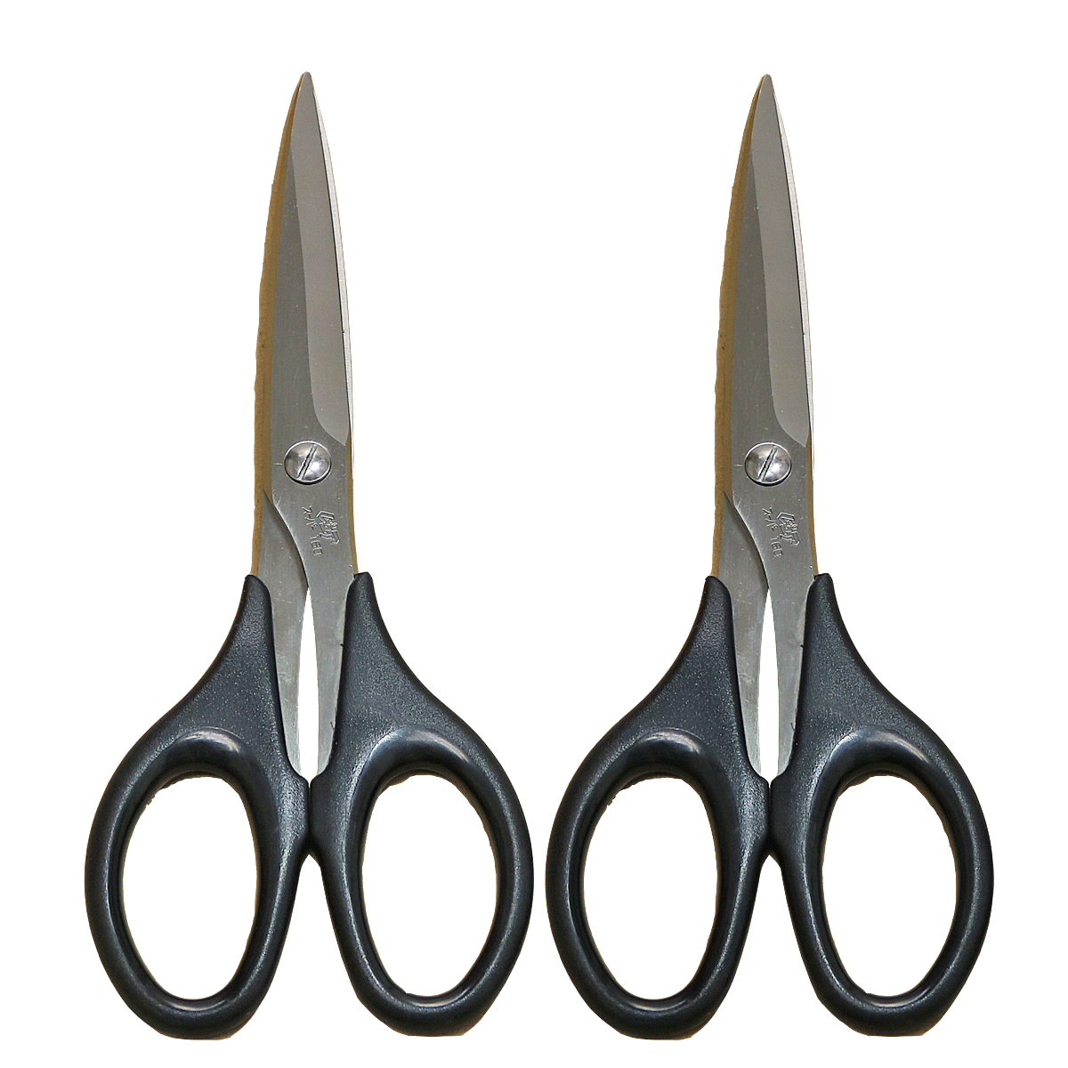 【在庫処分】【まとめ売り】 2本セット 切れ味抜群 160mm ピュア スーパー 事務用ハサミ 日本製 文房具 工作 シンプル フッ素コート 事務用品 オフィス...