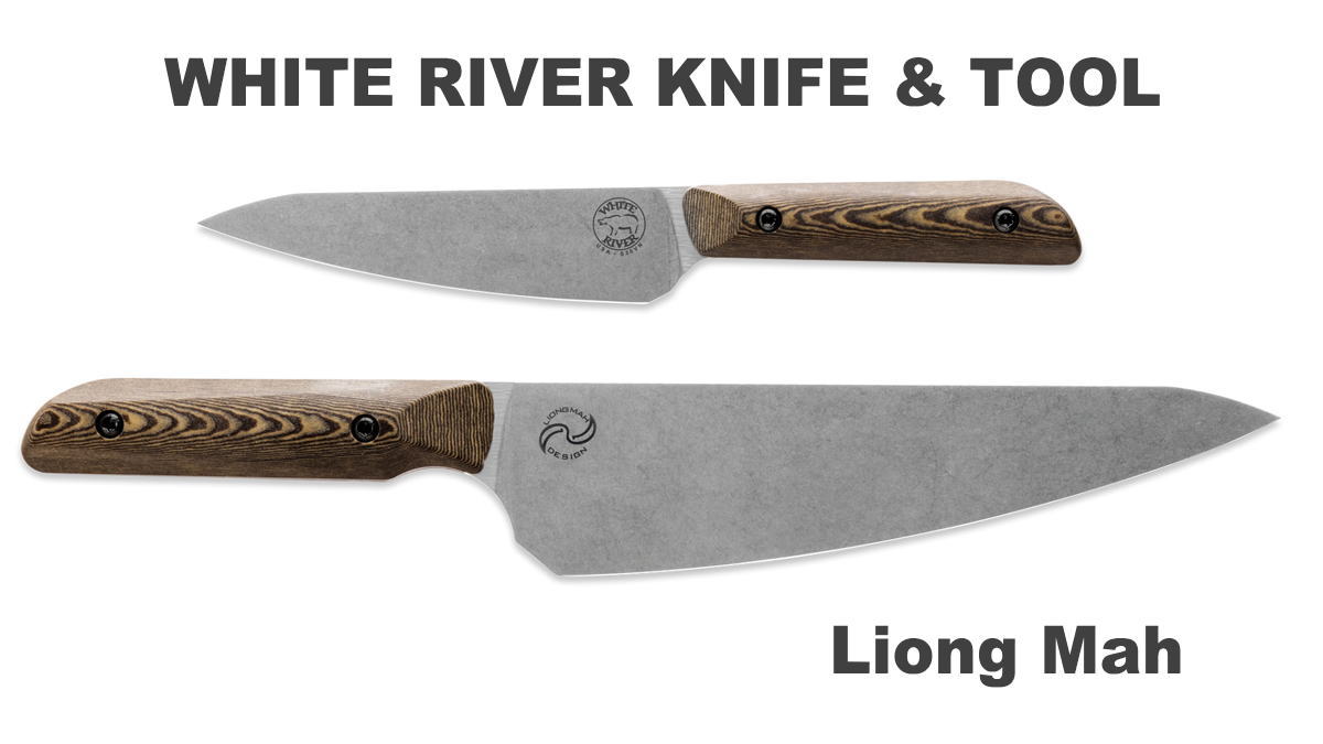 【SALE】 【ギフト対応可】 ホワイトリバーナイフ&ツール リャンマー シェフ / ユーティリティ【White River Knife & Tool】 Lio...