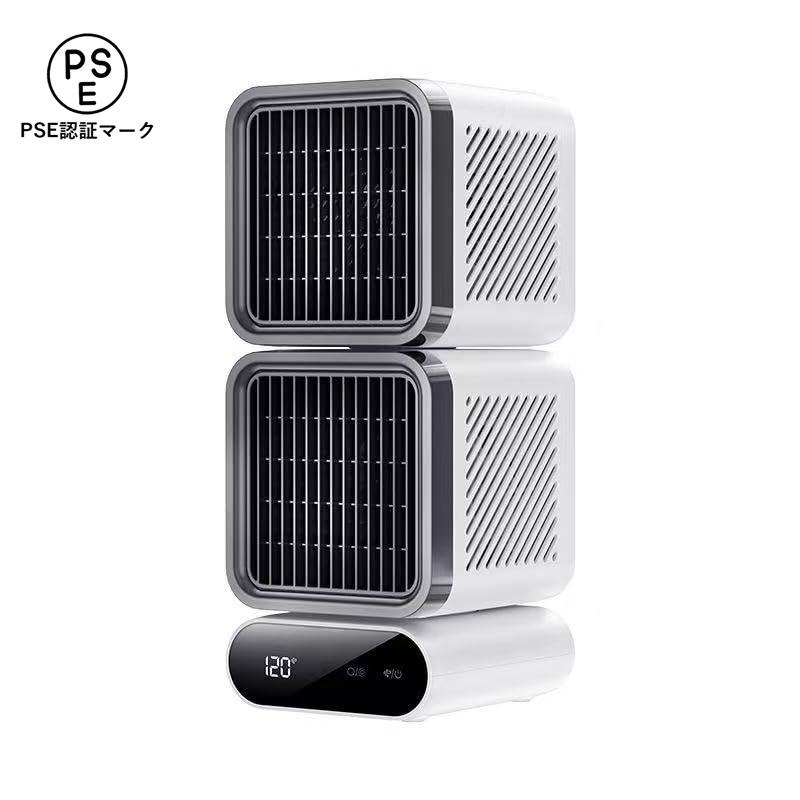 猛暑対応モデル スポットクーラー 強力冷風 5.5~11畳 USB充電 冷風機 スポットエア...