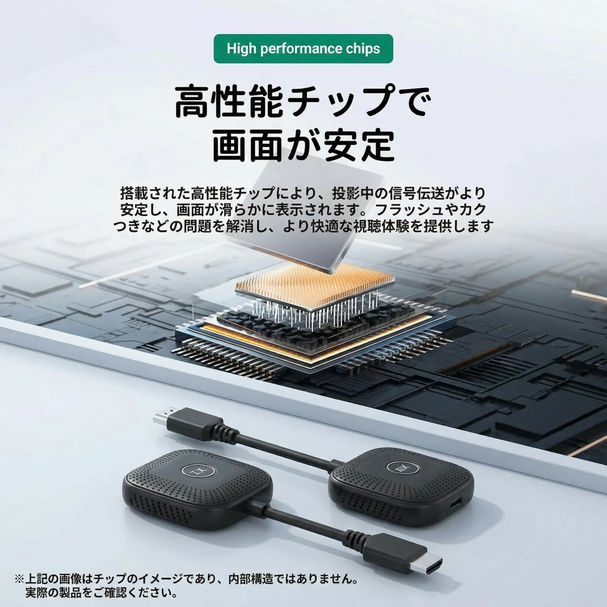 �磻��쥹 HDMI �����������å� �������� WiFi ���� 50m ���� 1080P �ե� HD Ķ���ٱ� ����Ʊ�� 2.4G/5GHz �Ѵ�ü����°