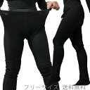 レギンス スパッツ パンツ ロング丈 ブラック フランス製 大きいサイズ フリーサイズ 送料無料