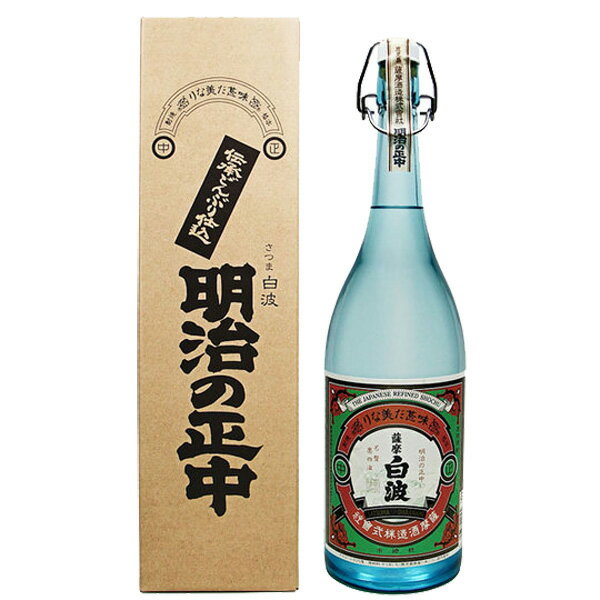 芋焼酎　明治の正中　25度　1800ml