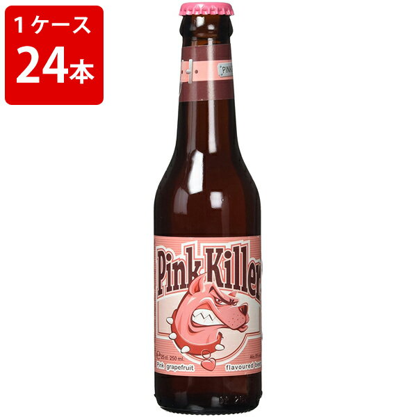 ケース販売　海外ビール 輸入ビール ピンクキラー　250ml　瓶（1ケース/24本）