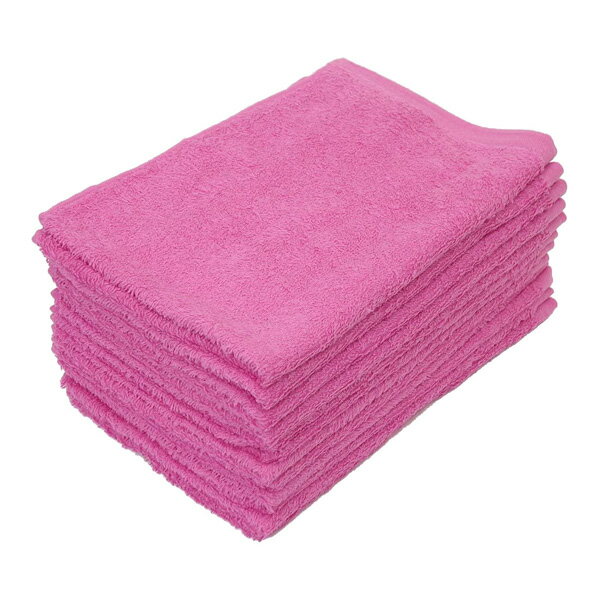 ハーフタオル ピンク 34×50cm