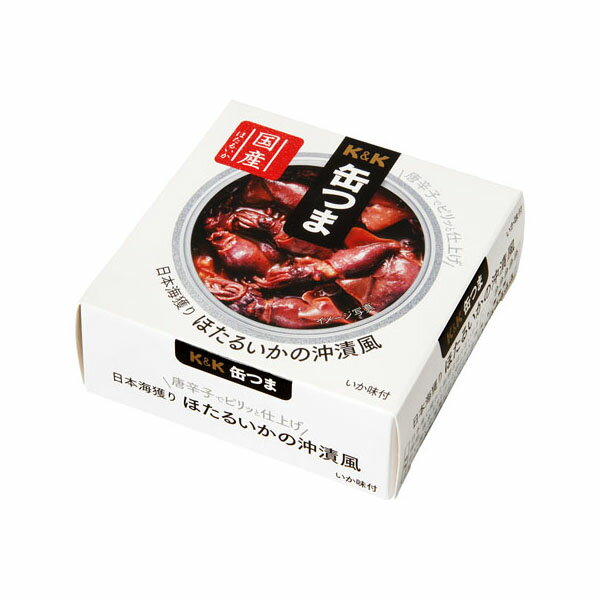 缶つま 日本海獲りほたるいかの沖漬風 70g (単品)