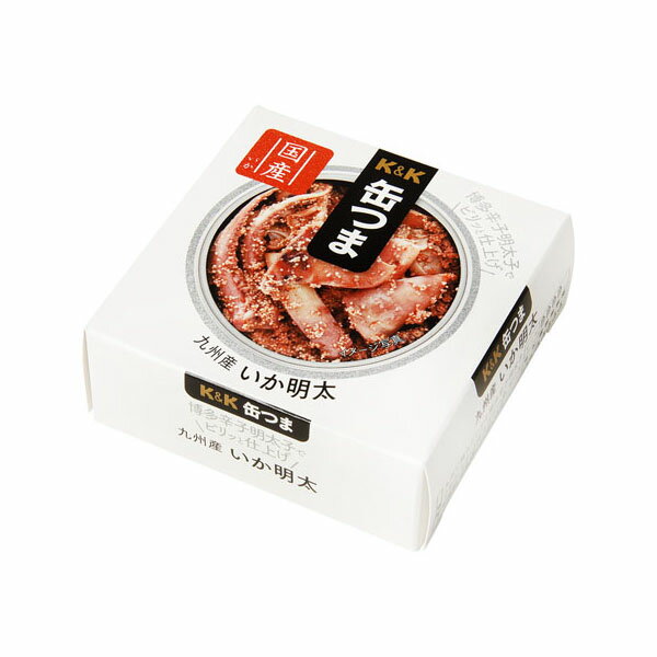 缶つま 九州産 いか明太 40g (単品)