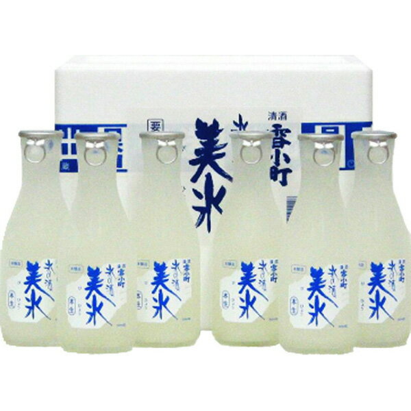 雪小町 雪小町　氷の酒　300ml×6本　美氷　送料無料【RCP】 　蔵元冷凍便直送 　地酒