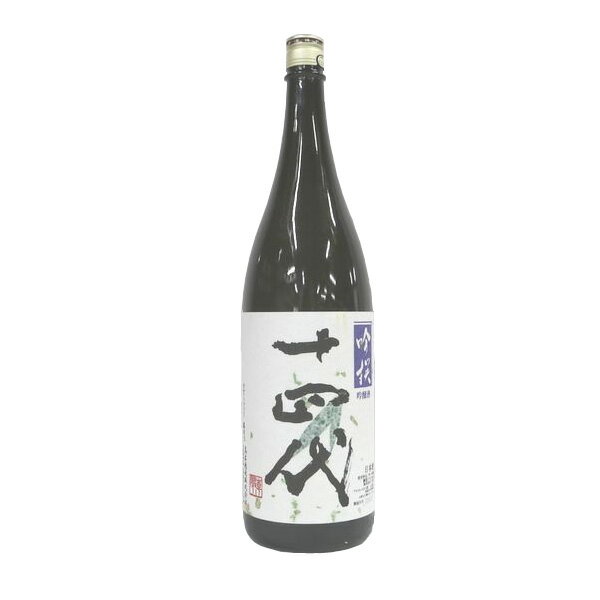 あす楽　十四代 吟撰 吟醸酒 生詰 1800ml　2020-6詰以降　（要冷蔵）