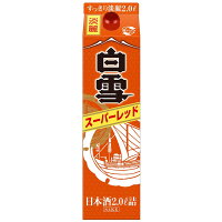 小西　白雪　スーパーレッド　パック　2000ml (2L)