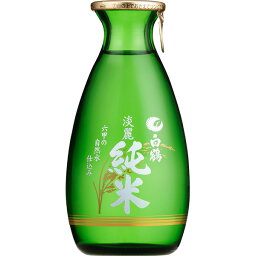 白鶴　上撰　淡麗純米　グリーン瓶　180ml　（単品/1本）