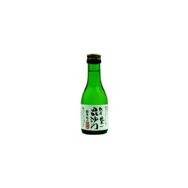 お福酒造　越乃毘沙門　純米　180ml　（単品/1本）